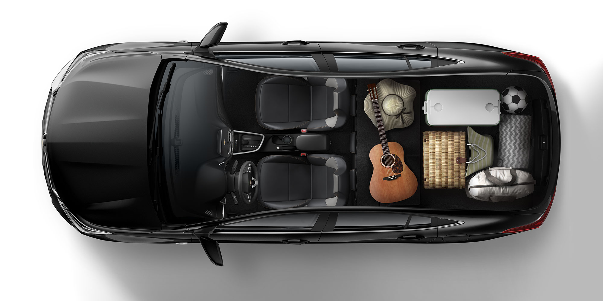 Espacio interior para ir a la aventura en Chevrolet Onix 2025, sedán deportivo