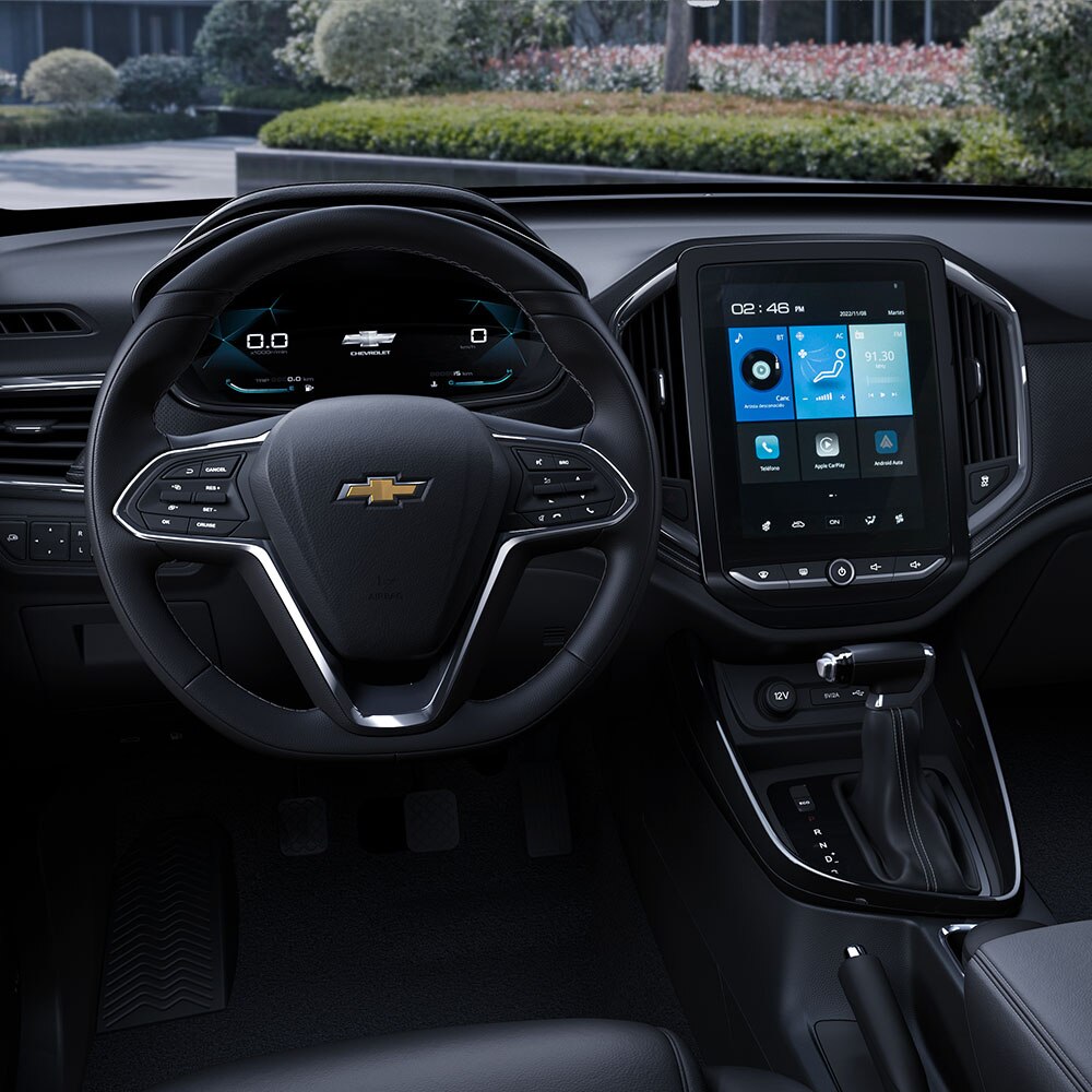 Chevrolet Captiva ICE equipada con pantalla de infoentretenimiento de 10.4 pulgadas